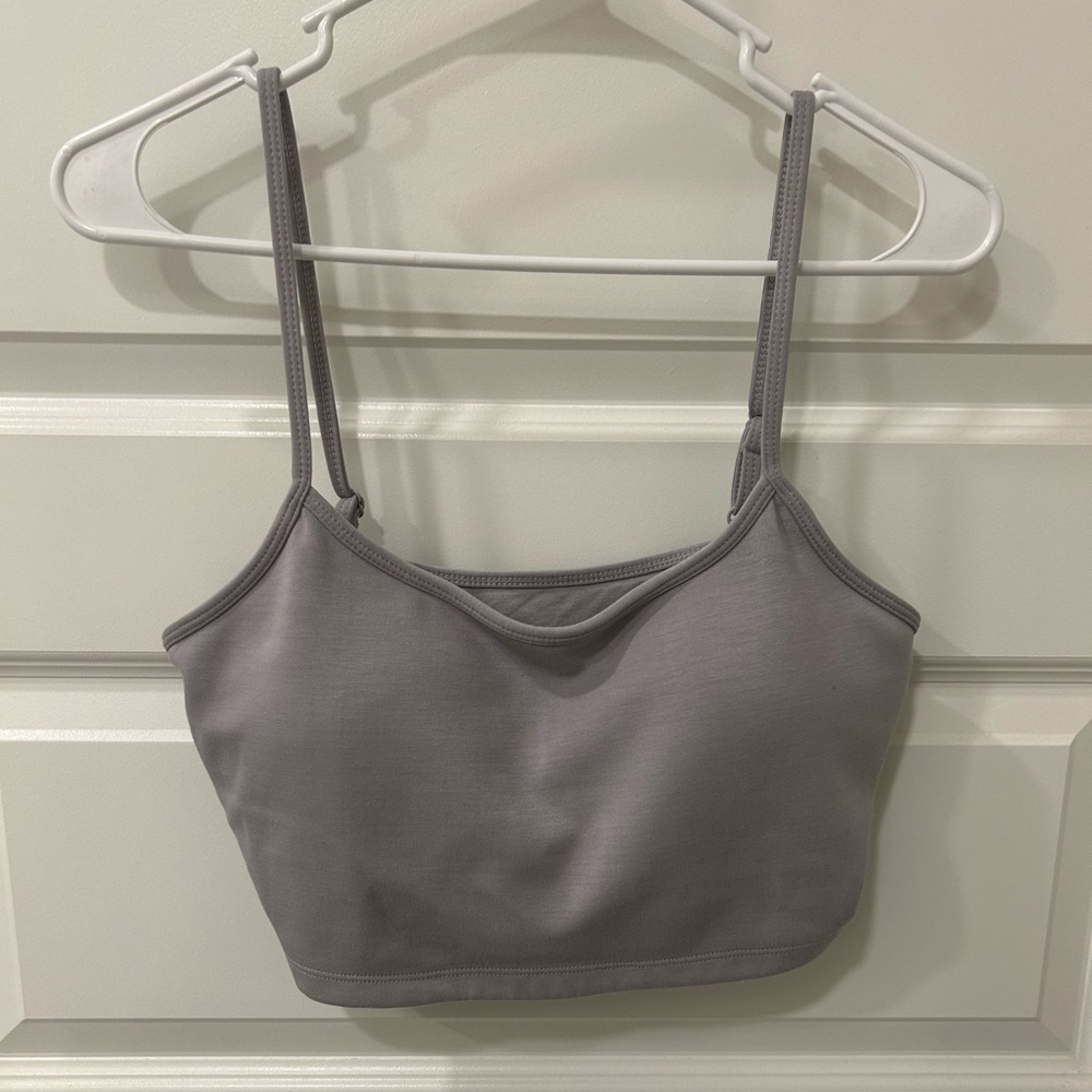 Klassy Network Gray Bra Top